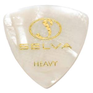 SELVA / Rubber Grip Pick オニギリ Heavy （ラバー滑り止め付） Pearloid