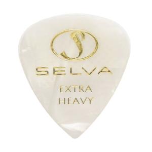 SELVA / Rubber Grip Pick Tear Drop Extra Heavy （ラバー滑り止め付） Pearloid
