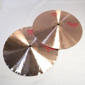 Paiste 2002 黒ロゴ 78年 ハイハットシンバル ジルジャンハイハット
