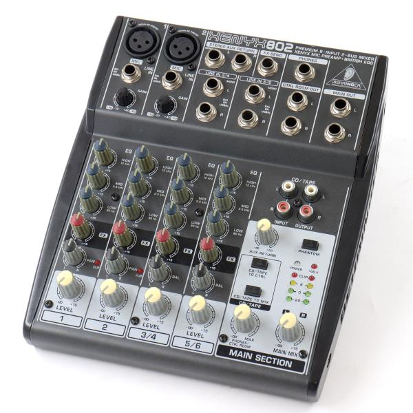 (中古)BEHRINGER / XENYX802 アナログミキサー(池袋店)