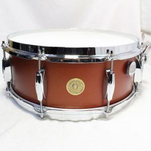 (中古)GRETSCH / GKSL-5514S-8CM Broadkaster SATIN COPPER 14×5.5 グレッチ ブロードキャスター スネアドラム(池袋店)｜ishibashi-shops