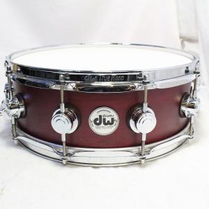 (中古)DW / DW-CL1405SD/SO-CHE/C Collectors Maple Standard Cherry Satin 14×5 コレクターズメイプル スネアドラム(池袋店)｜ishibashi-shops