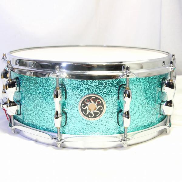 (中古)SAKAE / SD1455MA/MH Maple Snare 14×5.5 Turquoi...