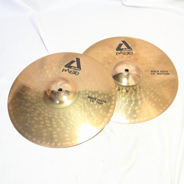 (中古)PAISTE / Alpha Rock Hats 14インチ 936/1304 パイステ ハ...