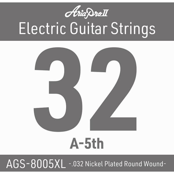 Aria Pro II / AGS-8005XL 032W Single Strings（バラ弦）エ...