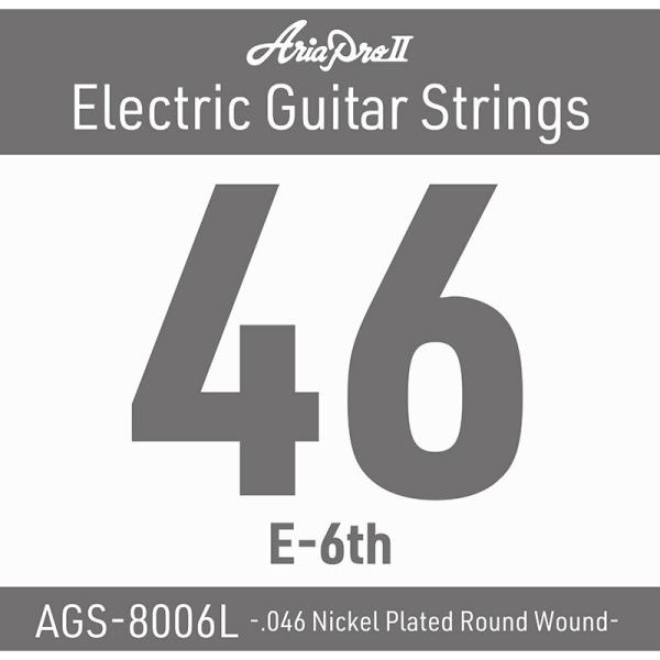 Aria Pro II / AGS-8006L 046W Single Strings（バラ弦）エレ...