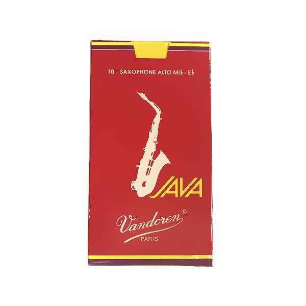 Vandoren / アルトサックス リード JAVA RED 10枚入 ファイルドカット 2 1/...