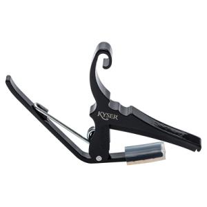 KYSER / Quick-Change Capo KG6BA BLACK エレキギター＆アコギ用カポタスト (横浜店)｜ishibashi-shops