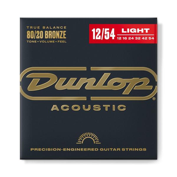 Jim Dunlop / DAB1254 80/20 Bronze 12-54 Light アコース...