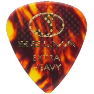 SELVA / Rubber Grip Pick Tear Drop Extra Heavy （ラバー滑り止め付） Shell｜ishibashi-shops