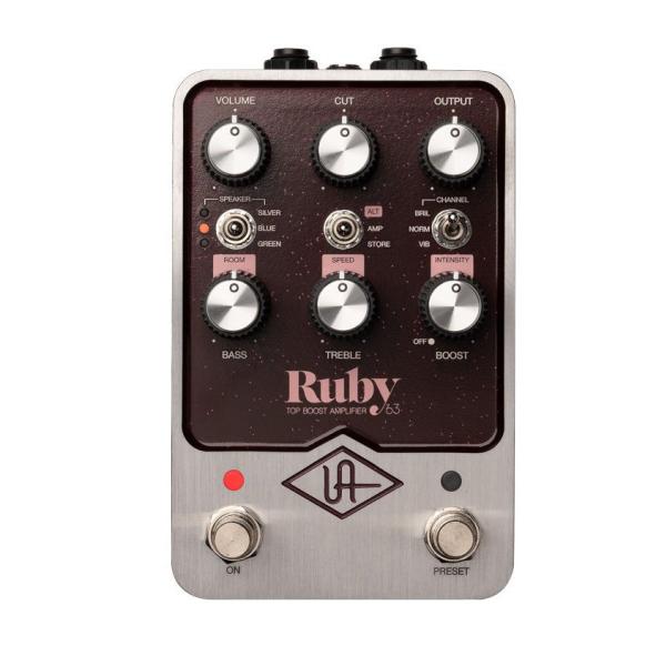 Universal Audio / UAFX Ruby &apos;63 Top Boost Amplifie...