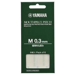 YAMAHA ヤマハ / マウスピースパッチ Mサイズ 0.3mm MPPA3M3 6枚入り (横浜店)｜ishibashi-shops