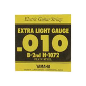 YAMAHA / H-1072 Extra Light .010 B-2nd バラ弦 エレキギター弦...
