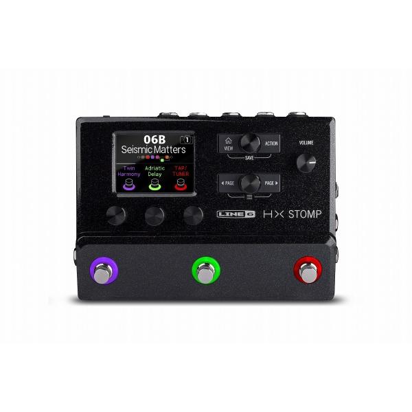(セール品)LINE6 / HX STOMP コンパクト プロフェッショナル ギタープロセッサー エ...