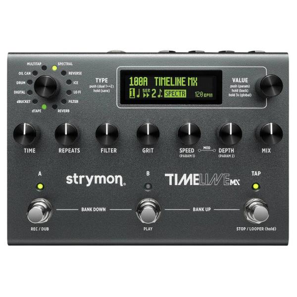 (新製品)［新開発リバーブエンジン搭載］ Strymon / TimeLine MX タイムライン ...