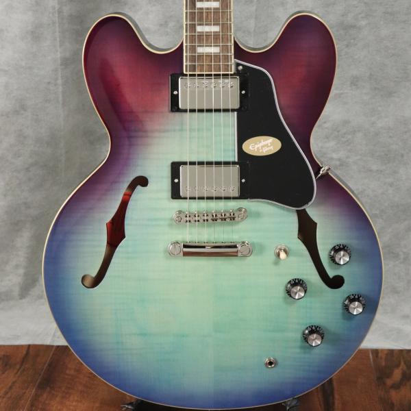 Epiphone / Inspired by Gibson ES-335 Figured Blueb...