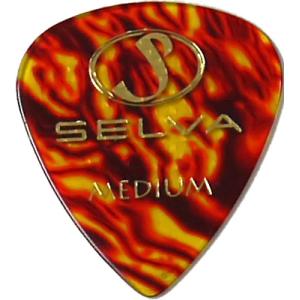 SELVA / Rubber Grip Pick Tear Drop Medium ラバー滑り止め付 Shell (福岡店)