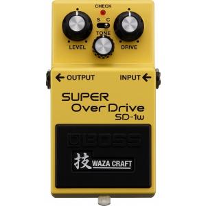 BOSS / SD-1W SUPER OverDrive 技 Waza Craft (イシバシ楽器×BOSS特製スリーブケースプレゼント！)(福岡パルコ店)｜ishibashi-shops