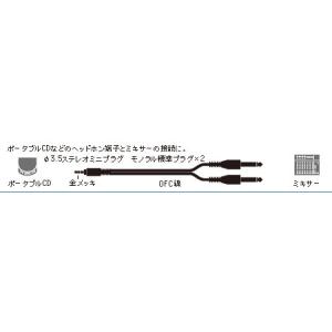 audio-technica / Line Cable ATL462A 1.5m ステレオミニプラグ / モノラル標準プラグ×2 (福岡パルコ店)｜ishibashi-shops