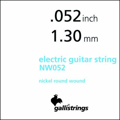 Gallistrings / NW052 - Single String Nickel Round ...