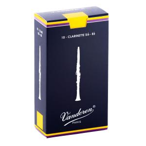 Vandoren / B♭クラリネット リード 青箱 10枚入 トラディショナル 2  (ノナカ正規品)(お取り寄せ商品)｜ishibashi