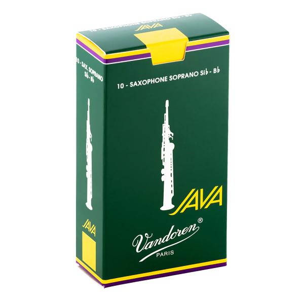 Vandoren / ソプラノサックス リード JAVA バンドレン 10枚入 3 (ノナカ正規品)...