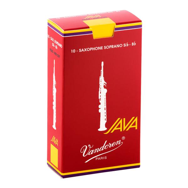 Vandoren / ソプラノサックス リード JAVA RED バンドレン 10枚入 ファイルドカ...