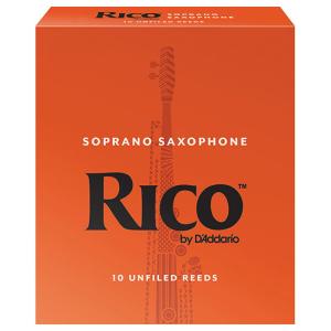 DAddario Woodwinds / RICO ソプラノサックス用リード オレンジ箱 #3.5 リコ ダダリオ 10枚入  (RIA1035) (お取り寄せ商品)｜ishibashi