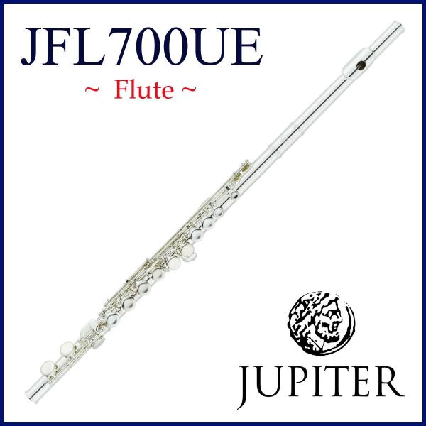 JUPITER / JFL-700UE ジュピターフルート Eメカニズム付 U字頭部管付き 洋白銀メ...