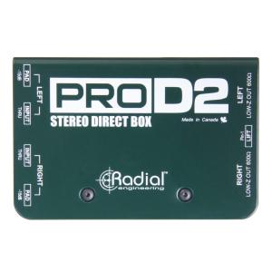 (在庫有り)Radial / ProD2 Stereo Passive Direct Box 2チャ...