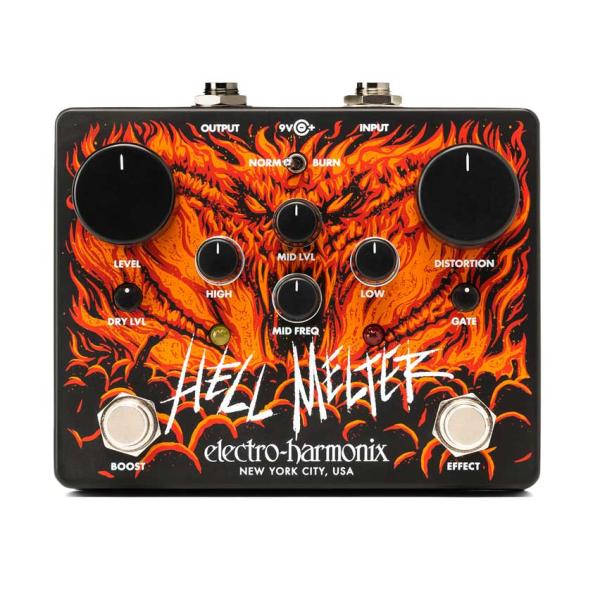 [ディストーションを極限まで高めたモデル]  electro-harmonix / Hell Mel...