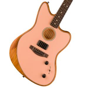 (WEBSHOPクリアランスセール)Fender / Acoustasonic Player Jazzmaster Rosewood Fingerboard Shell Pink フェンダー アコギ(新品特価)｜イシバシ楽器