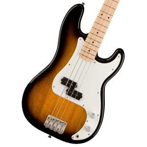 Squier by Fender / Sonic Precision Bass Maple Fingerboard White Pickguard 2-Color Sunburst スクワイヤー スクワイヤー バイ フェンダー エレキベース｜ishibashi