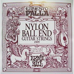 ERNiE BALL / Ernesto Palla Nylon Classical #2409 Black Nylon Ball End 28-42 (★お取り寄せ)｜ishibashi