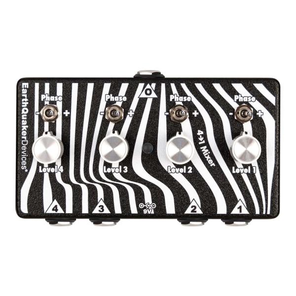 (４チャンネルミキサー/位相スイッチ・出力の調整ノブ搭載) EarthQuaker Devices ...