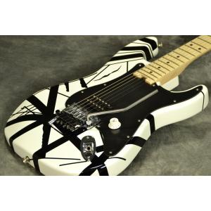 (WEBSHOPクリアランスセール)EVH / STRIPED SERIES White with Black Stripes エディー・ヴァン・ヘイレン 【EVH ストライプド・シリーズ】(新品特価)｜ishibashi