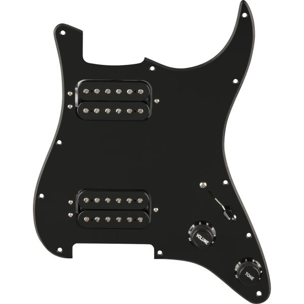 Fender / Pre-Wired Strat Pickguard Quadra Tap HH B...