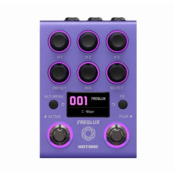 (新製品) HOTONE / Freqlux Triple-Voice Pitch Pedal フレ...