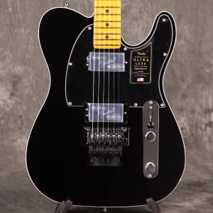 Fender / American Ultra Luxe Telecaster Floyd Rose HH Maple Mystic Black(3.79kg/2023年製)(S/N US23062935)(YRK)｜ishibashi