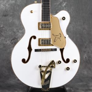 (WEBSHOPクリアランスセール)Gretsch / Synchromatic Falcon Hollow Body Single-Cut with Bigsby Ebony FB Snowcrest White(3.63kg)(S/N CYGC25120393)