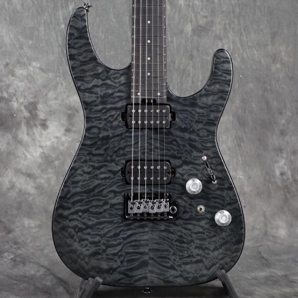 Charvel / Pro-Mod Plus DK24 HH 2PT EB QM Ebony Fin...