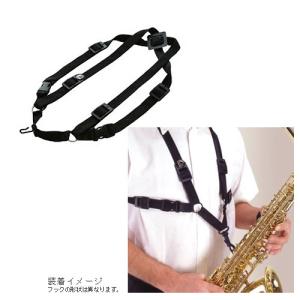 ストラップ BG サックス 用 ハーネス 女性用 メタルスナップフック