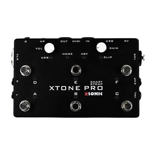 XSONIC / XTONE PRO ペダル型オーディオインターフェイス (国内正規品)
