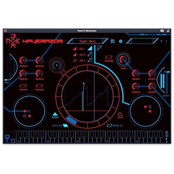 Tracktion トラクション / Waverazor ソフトウェアシンセサイザー(お取り寄せ商品...