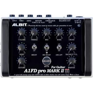 [国産ギター用プリアンプ] ALBIT / A1FD pro MARK II For Guitar GUITAR PRE-AMP ギター用プリアンプ アルビット 日本製 Made in Japan