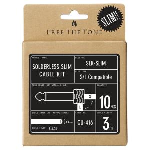 Free The Tone / SLK-SLIM Solderless Slim Cable Kit パッチケーブルキット フリーザトーン｜ishibashi