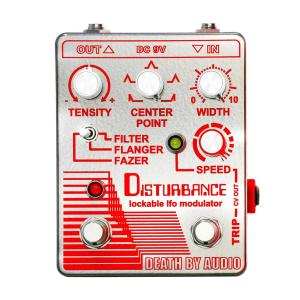 DEATH BY AUDIO / DISTURBANCE Lockable Lfo Modulator モジュレーション フェイザー フランジャー｜ishibashi