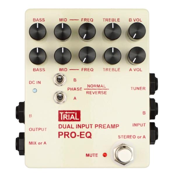 TRIAL / DUAL INPUT PREAMP PRO-EQ ミキサープリアンプ トライアル 日...