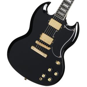 Epiphone◇LPC-80/Les Paul Custom Ebony/ブラック/HH/エレキギター
