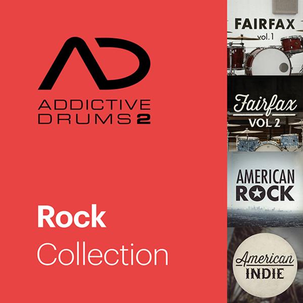 XLN Audio / Addictive Drums 2: Rock Collection(ダウン...